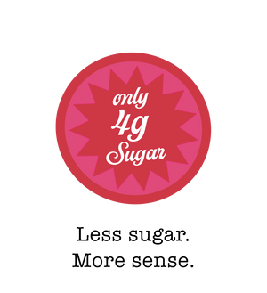 Less sugar.<br> More sense.